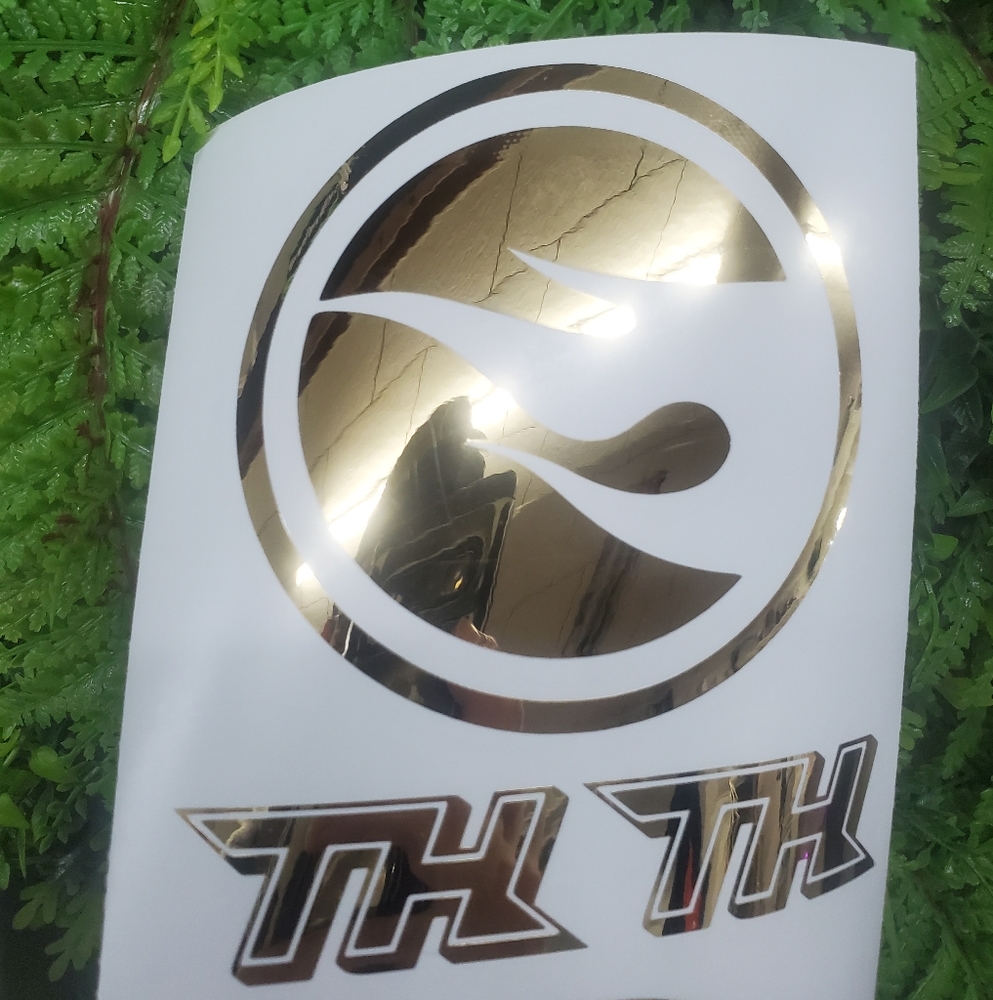 Decal Treasure Hunt HotWheels Color Chrome Gold